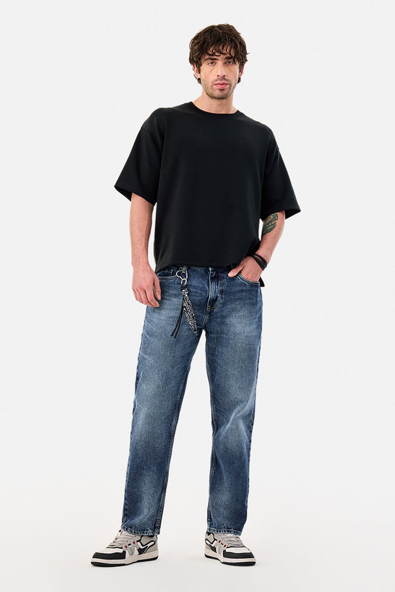 SNITCH Relaxed Fit Washed Jeans - Image 3